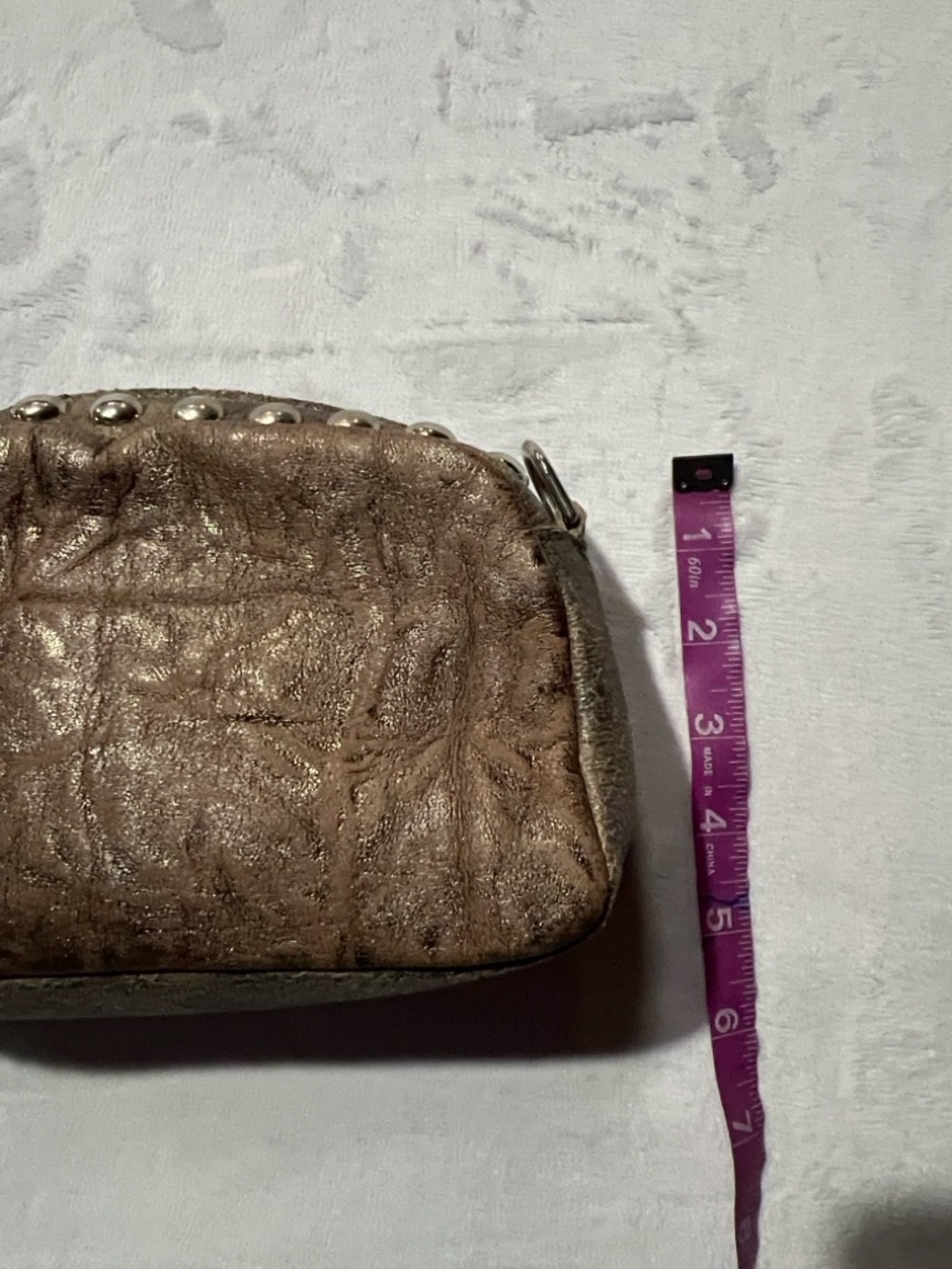 Leatherock Distressed Brown Hobo Crossbody Bag rustic luxe festival ready - Picture 10 of 10